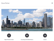 Tablet Screenshot of daverohrer.com